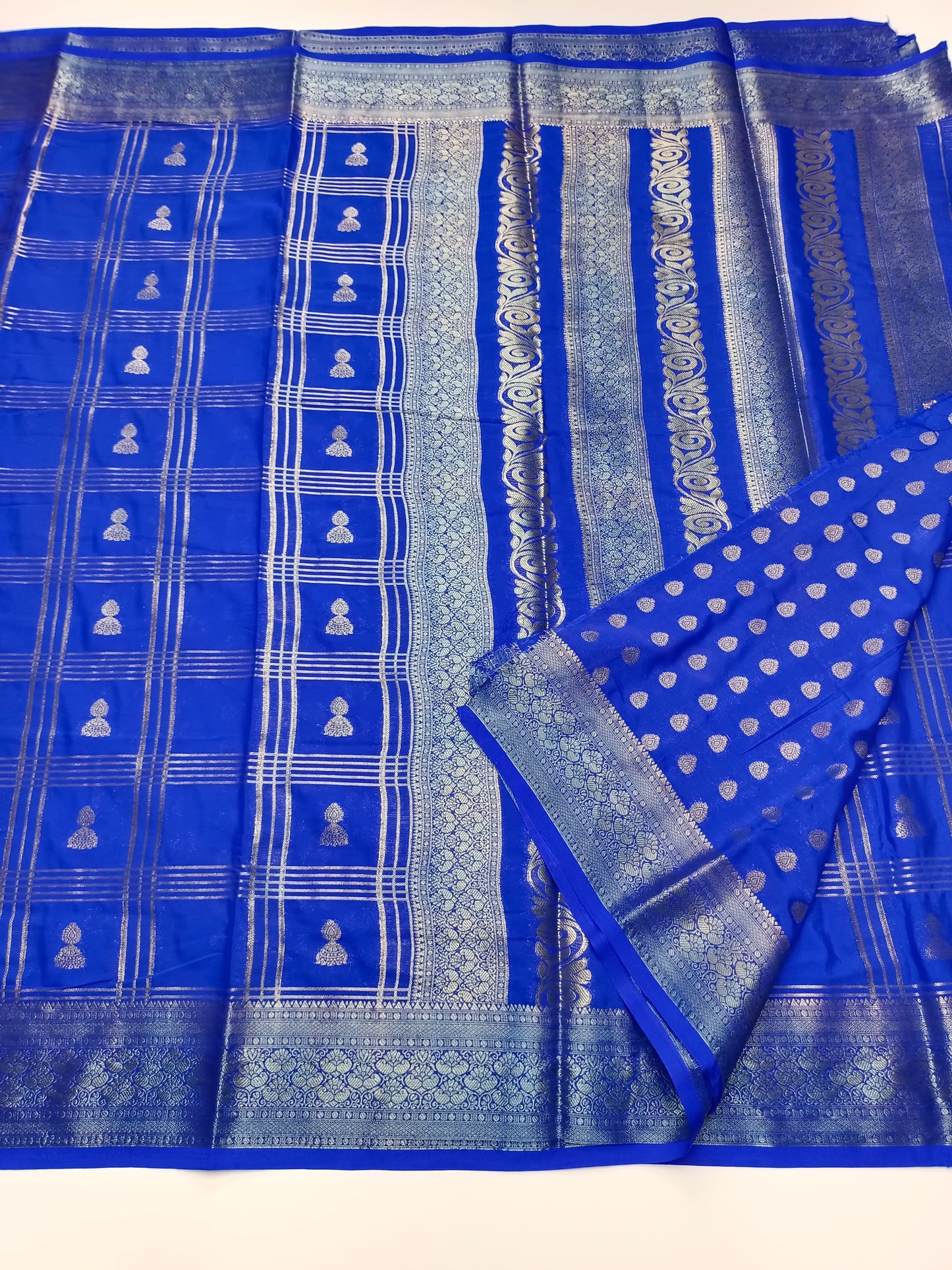 SEMI CREPE SILK SAREE