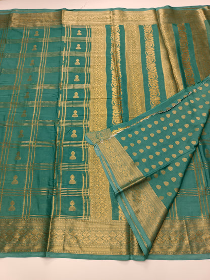 SEMI CREPE SILK SAREE