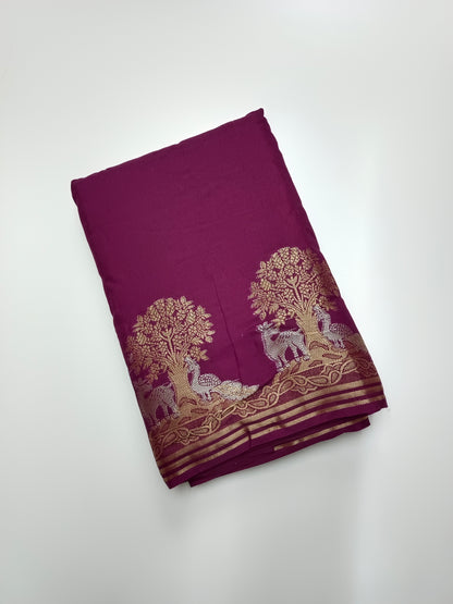 FANCY MALBARI SILK SAREE