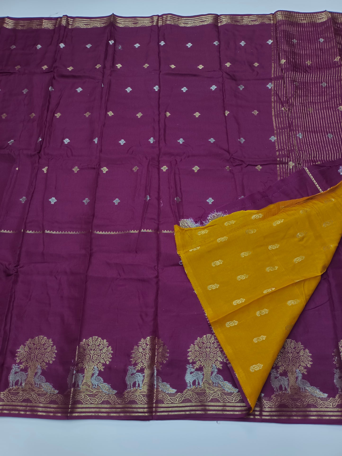 FANCY MALBARI SILK SAREE