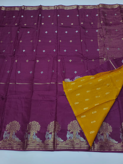 FANCY MALBARI SILK SAREE