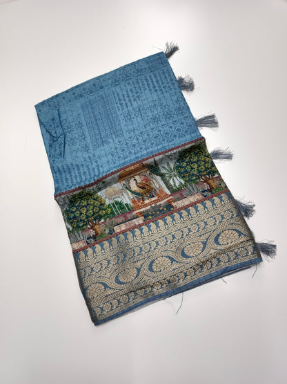 FANCY DOLA SILK  SAREE