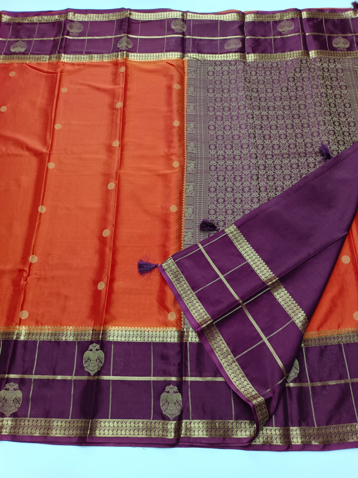 SEMI CREPE SILK SAREE