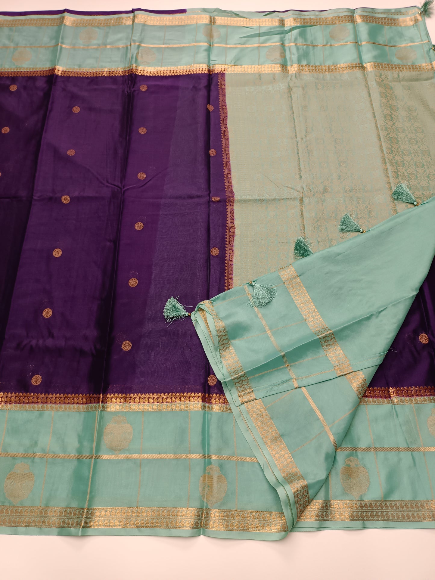 SEMI CREPE SILK SAREE