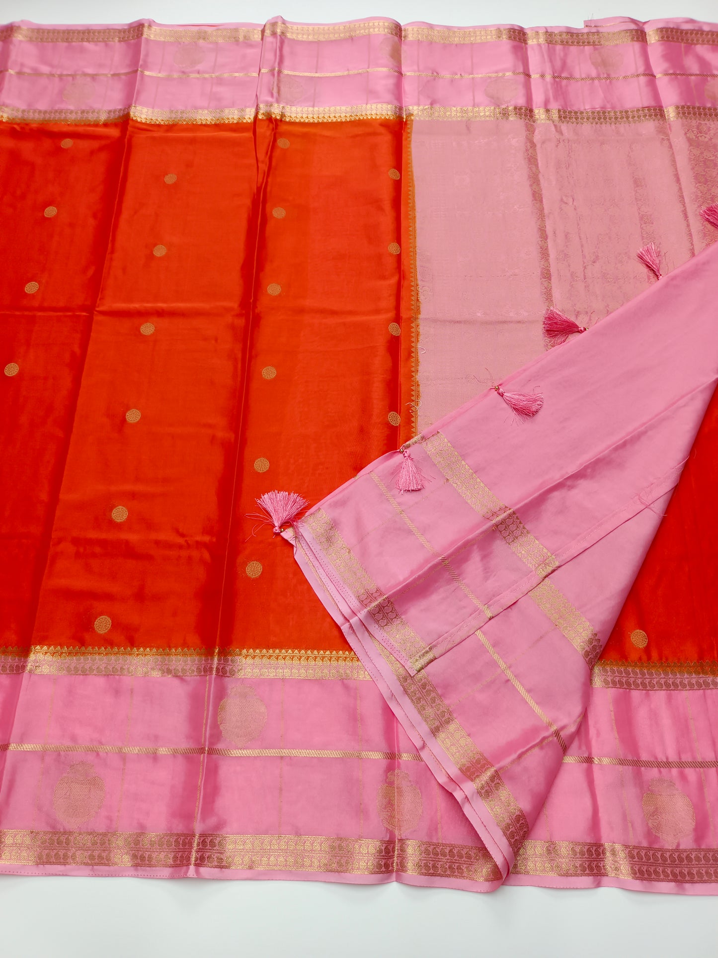 SEMI CREPE SILK SAREE