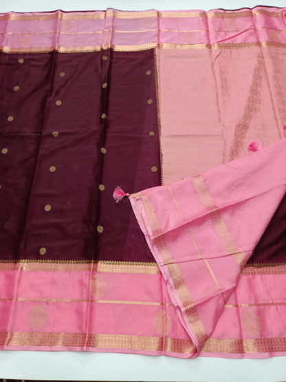 SEMI CREPE SILK SAREE