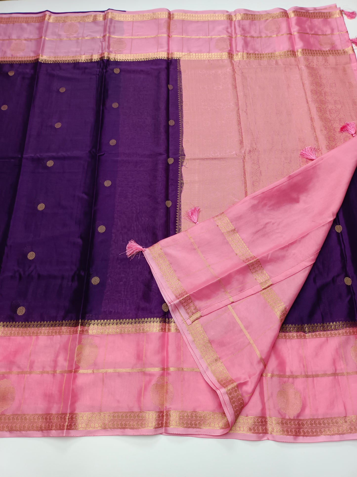 SEMI CREPE SILK SAREE