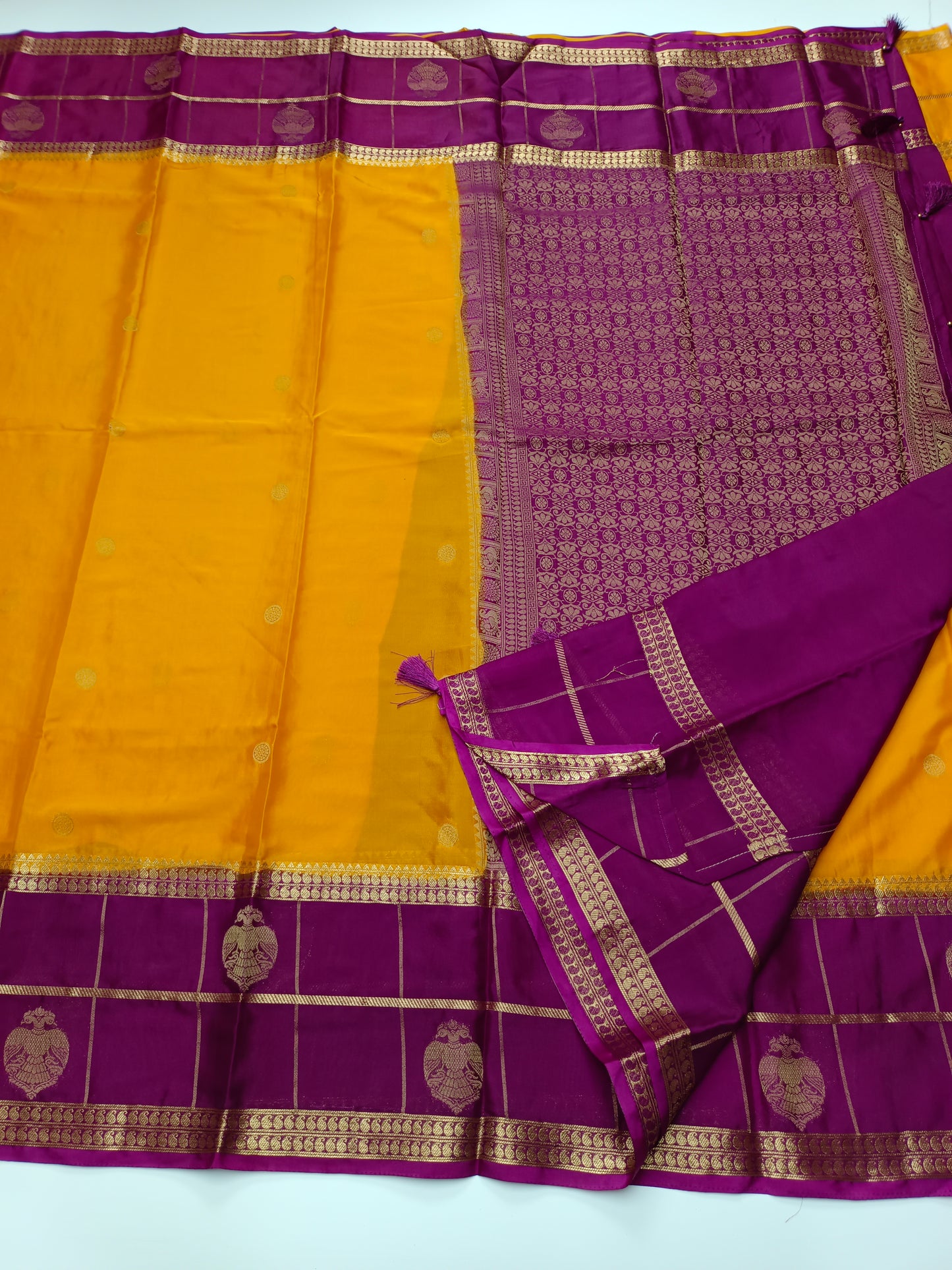 SEMI CREPE SILK SAREE