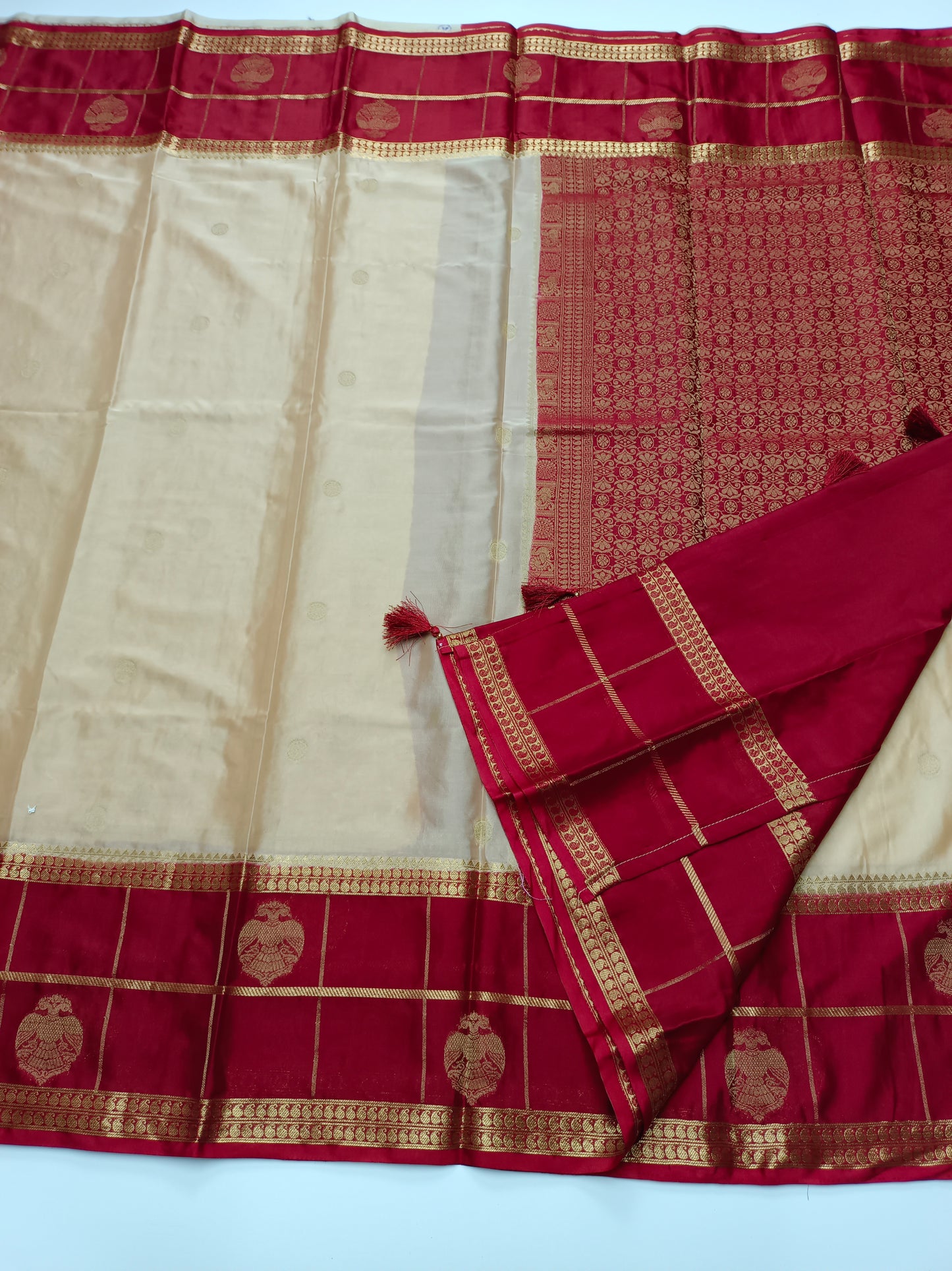 SEMI CREPE SILK SAREE