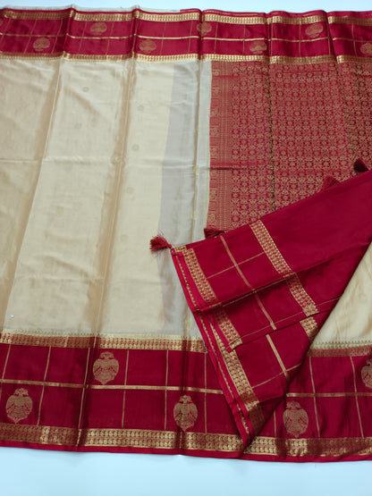 SEMI CREPE SILK SAREE
