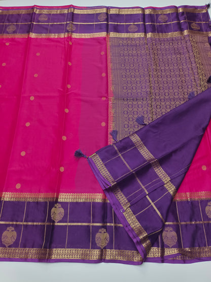 SEMI CREPE SILK SAREE