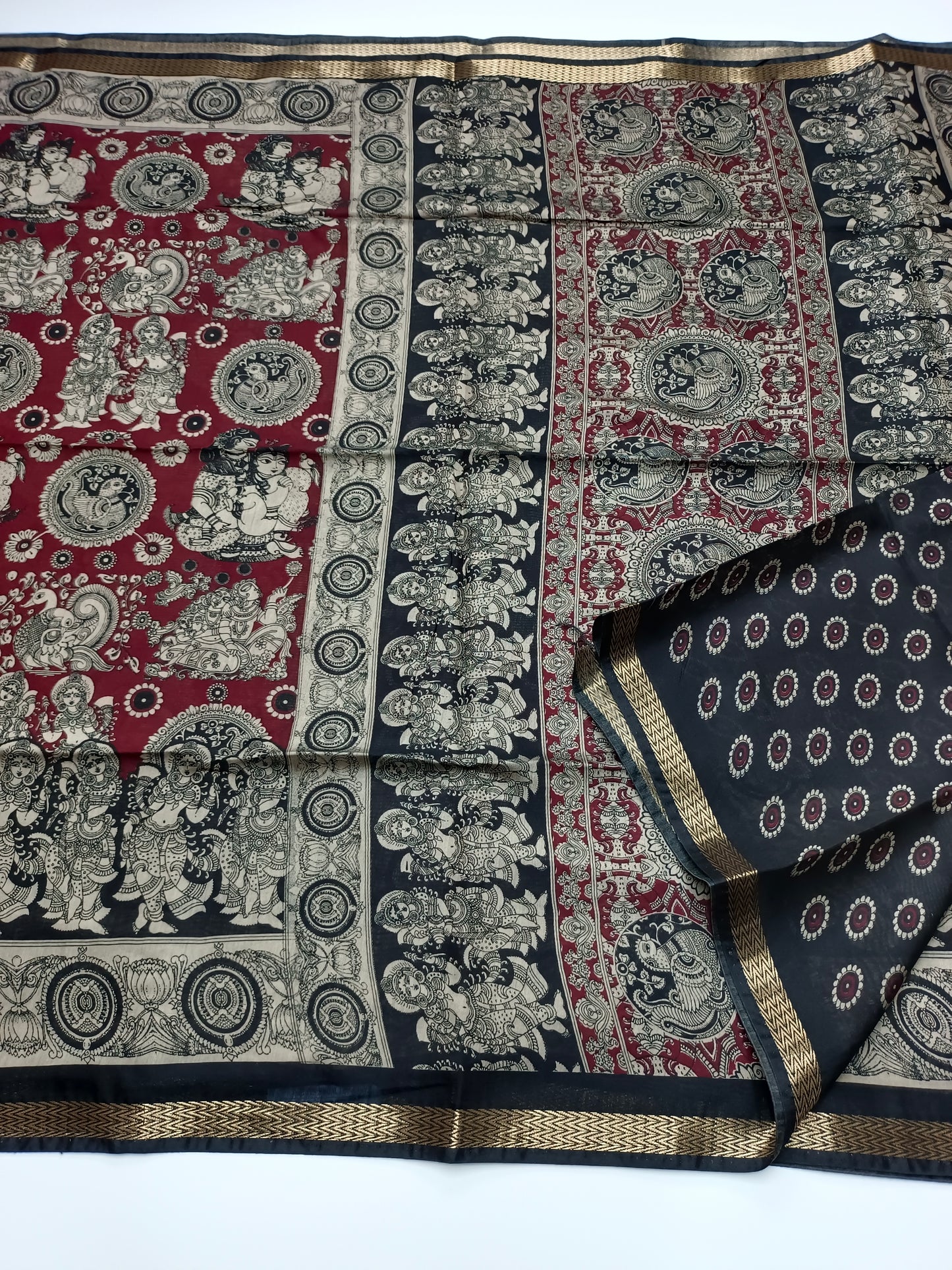 FANCY ASSAM COTTON SAREE