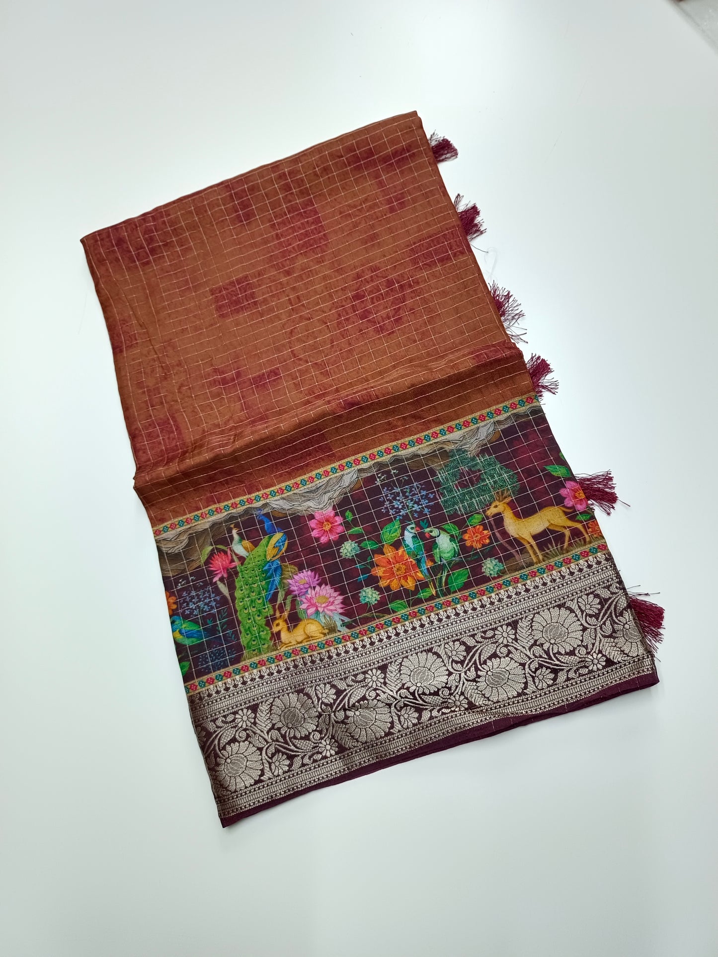 FANCY DOLA SILK  SAREE