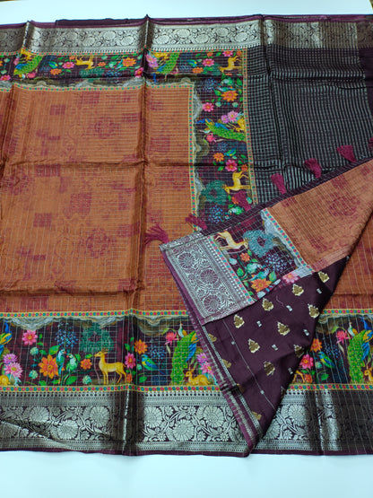FANCY DOLA SILK  SAREE