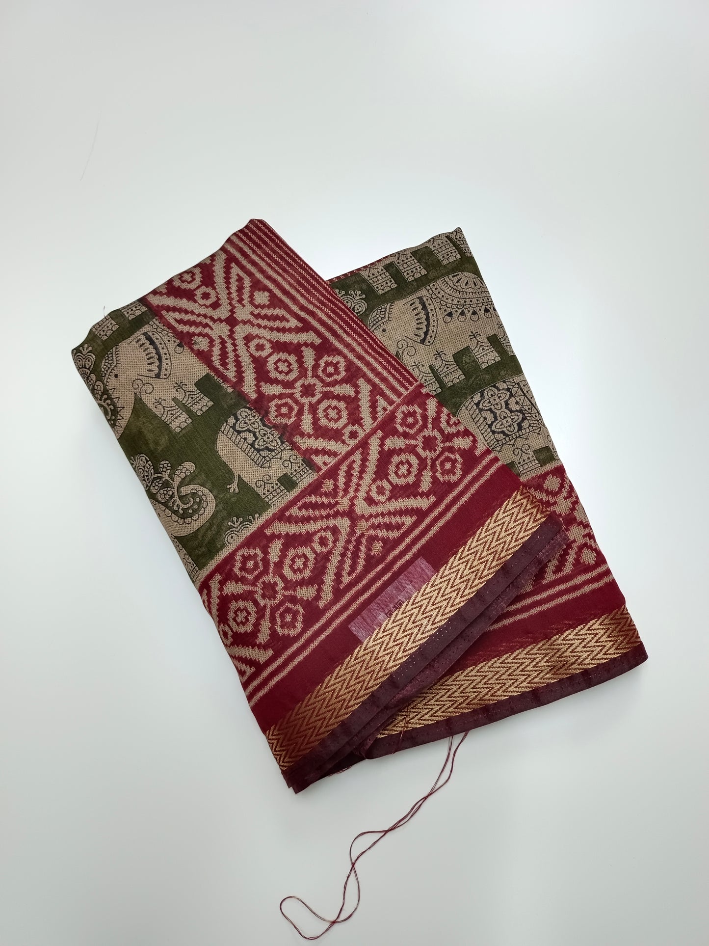 FANCY ASSAM COTTON SAREE
