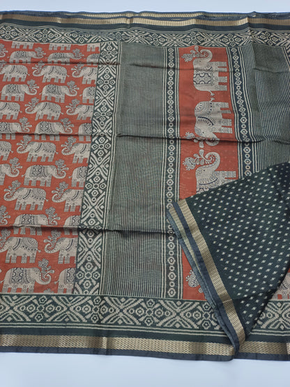 FANCY ASSAM COTTON SAREE