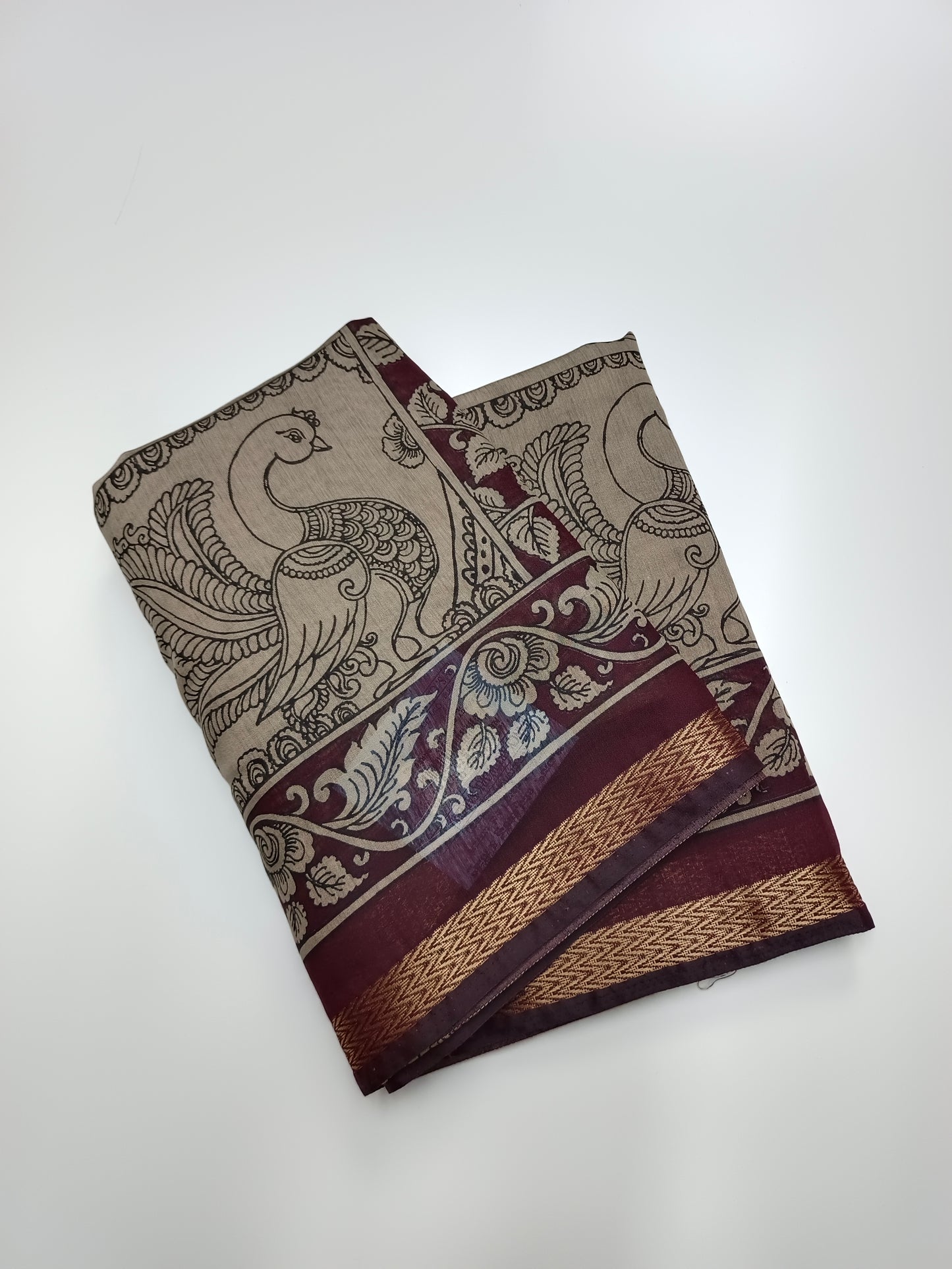 FANCY ASSAM COTTON SAREE