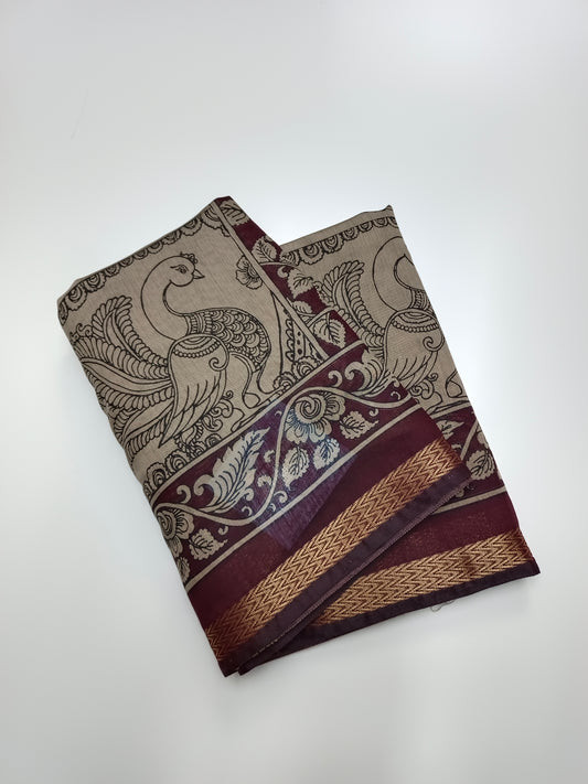 FANCY ASSAM COTTON SAREE