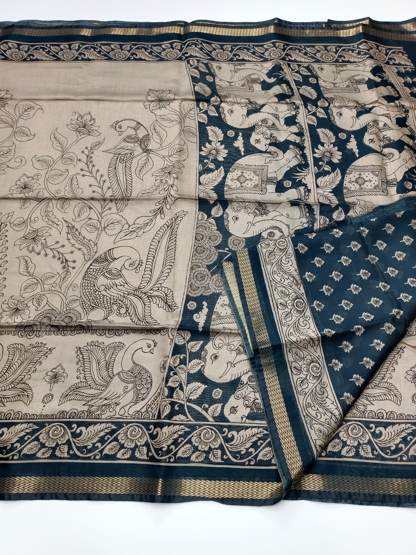 FANCY ASSAM COTTON SAREE