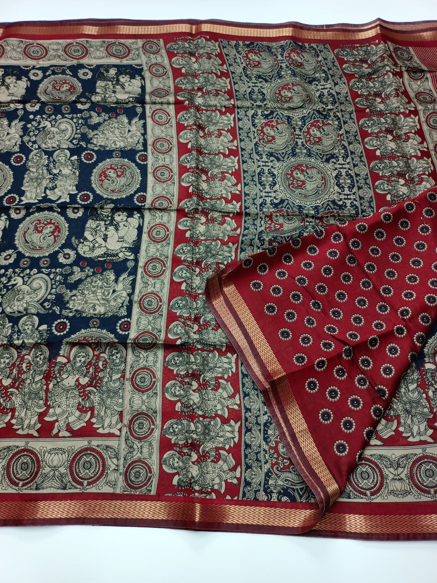FANCY ASSAM COTTON SAREE