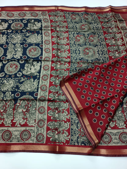 FANCY ASSAM COTTON SAREE