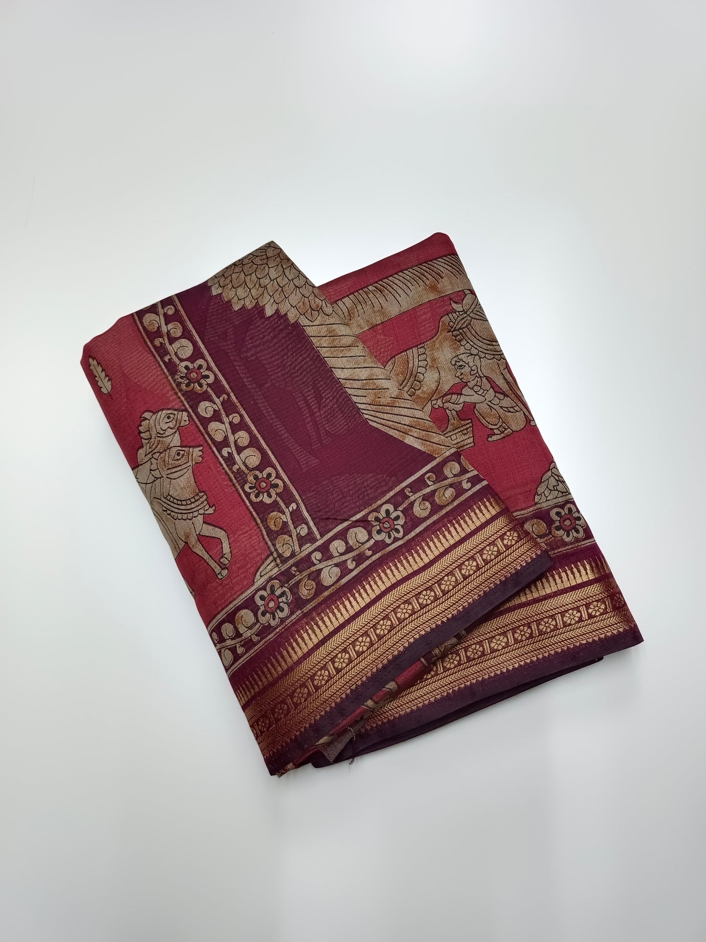 FANCY ASSAM COTTON SAREE