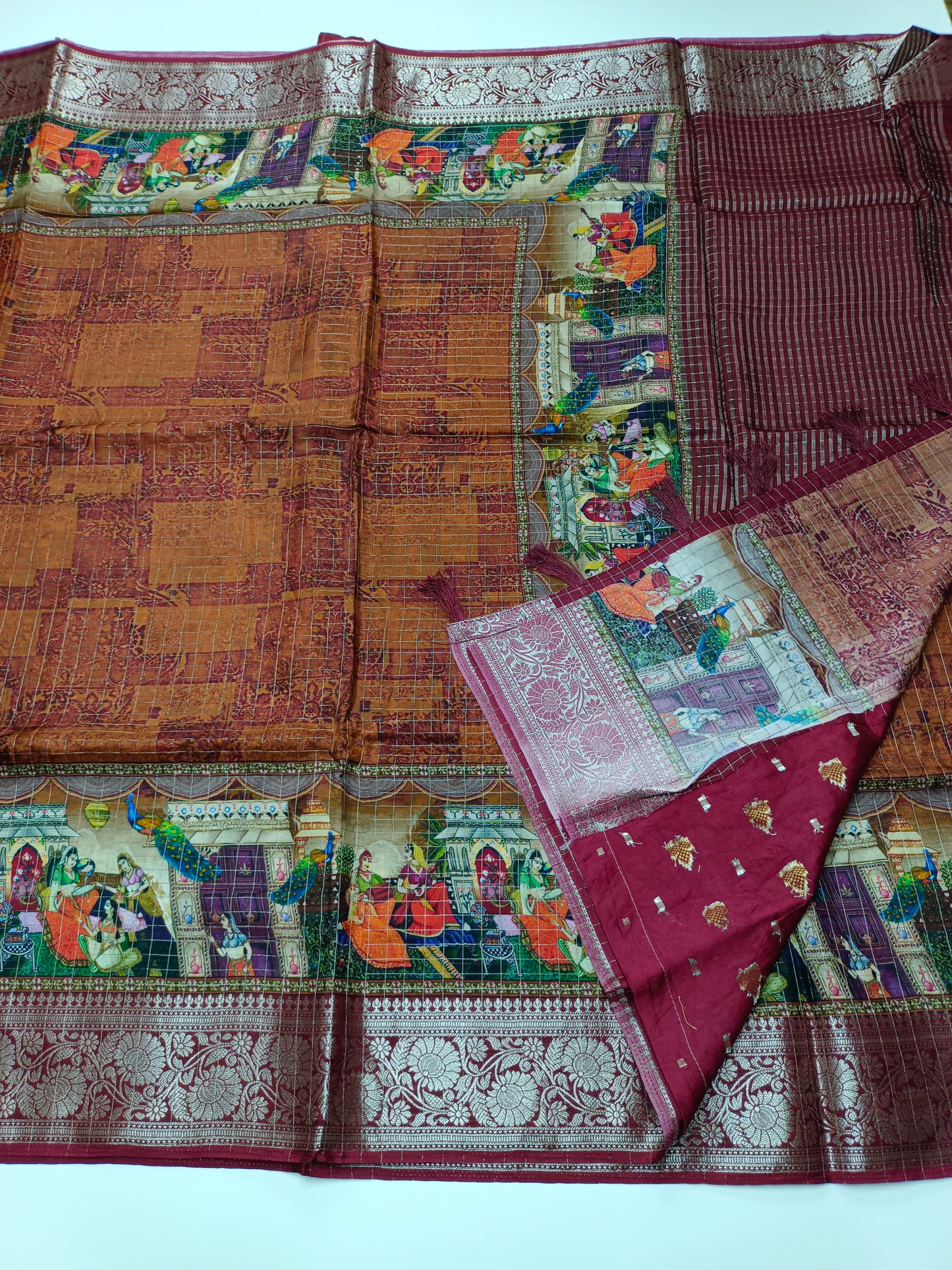FANCY DOLA SILK  SAREE