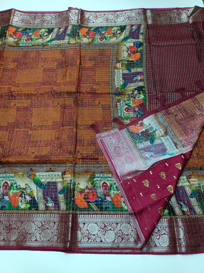 FANCY DOLA SILK  SAREE