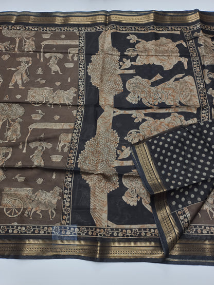 FANCY ASSAM COTTON SAREE