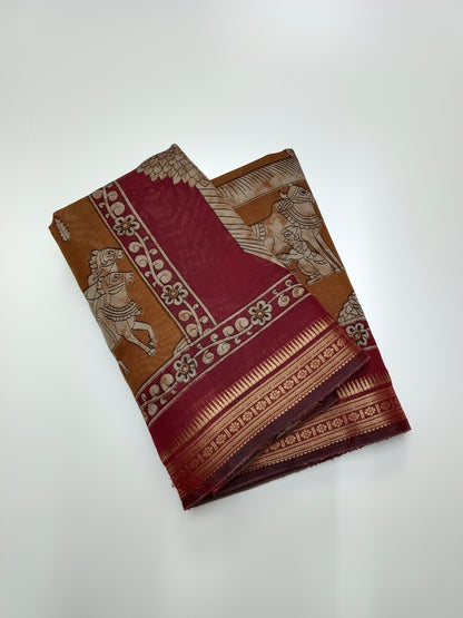 FANCY ASSAM COTTON SAREE