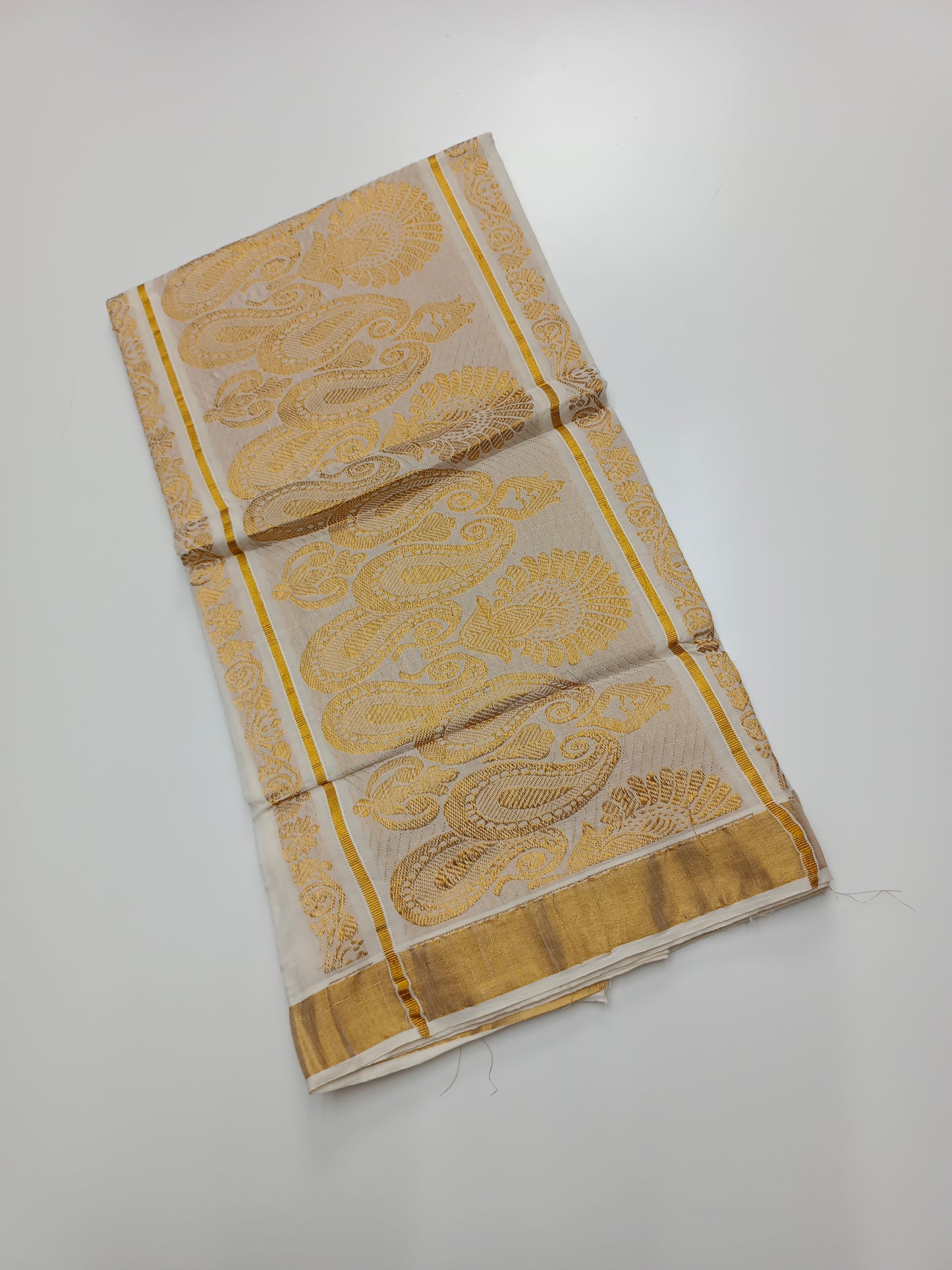 FANCY KERALA COTTON SAREE