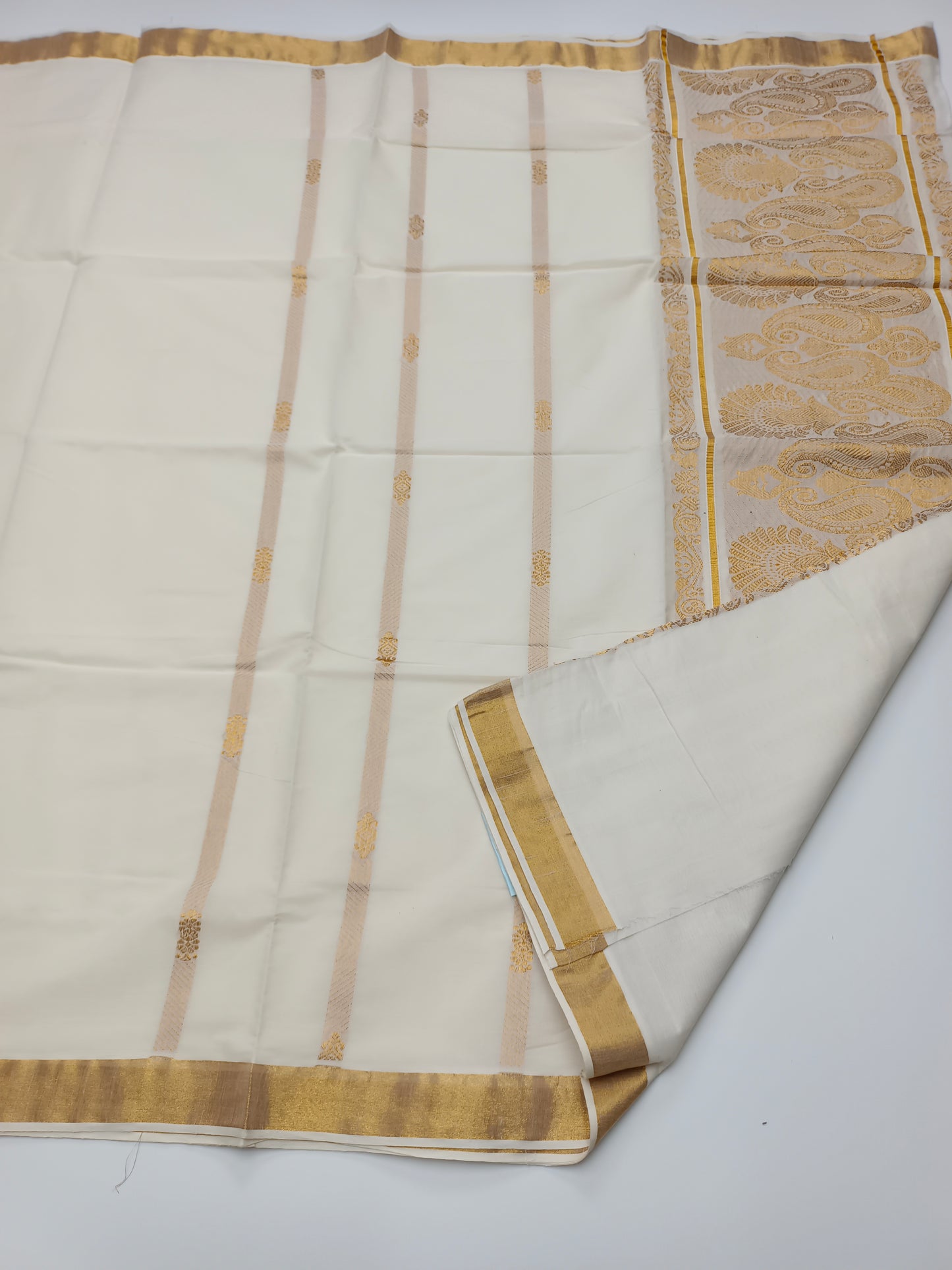 FANCY KERALA COTTON SAREE