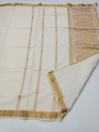 FANCY KERALA COTTON SAREE