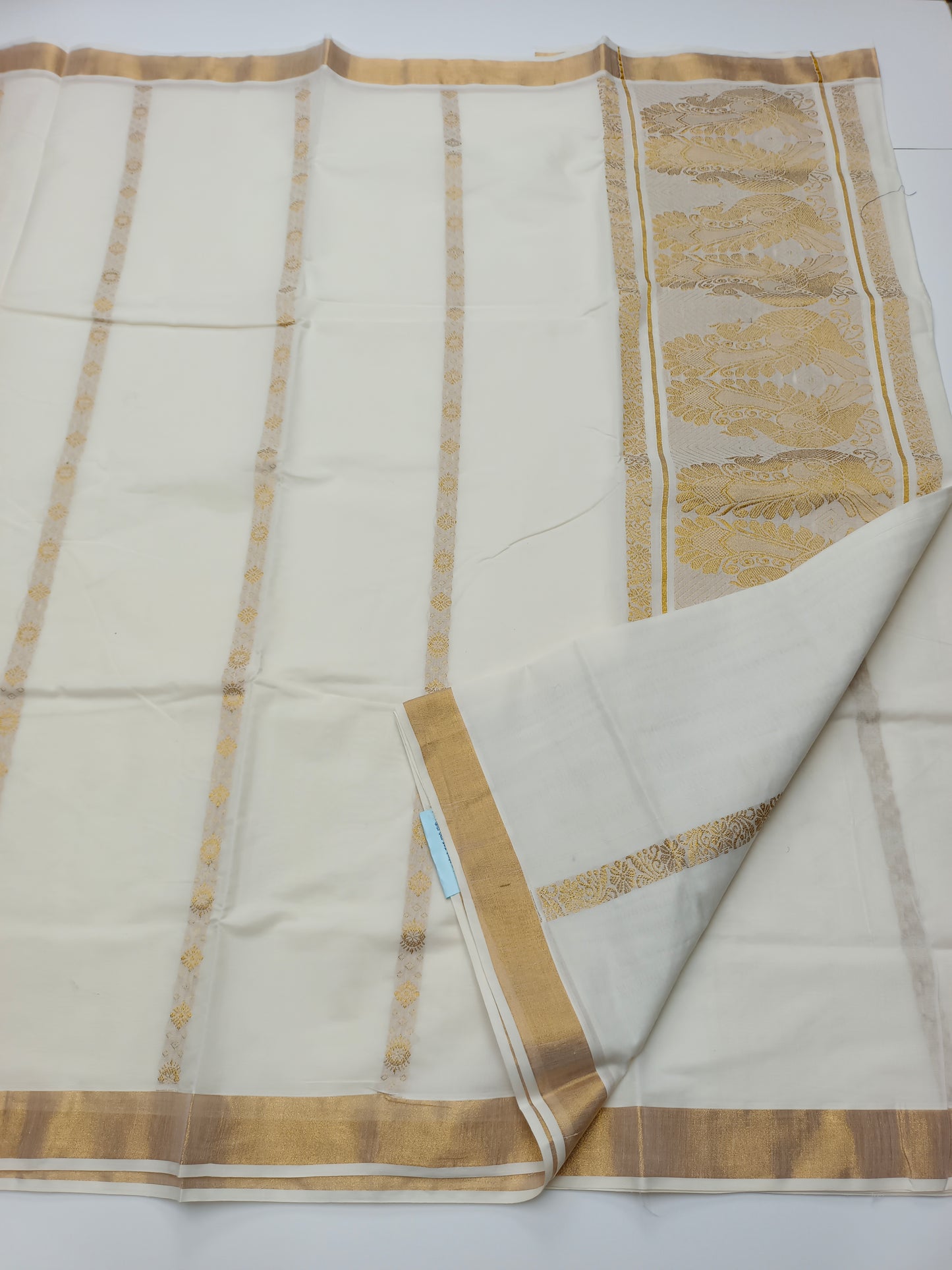 FANCY KERALA COTTON SAREE