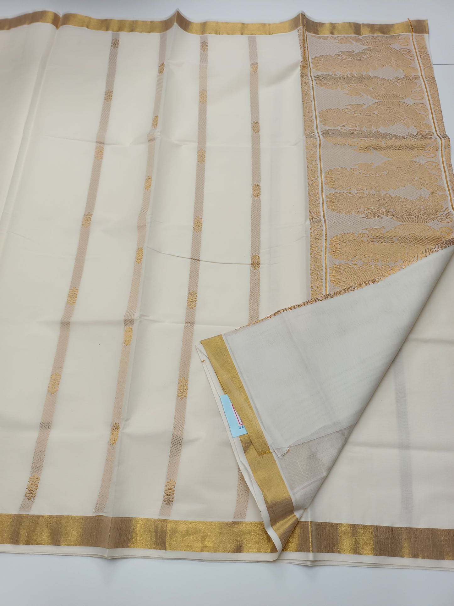 FANCY KERALA COTTON SAREE