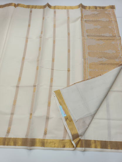 FANCY KERALA COTTON SAREE