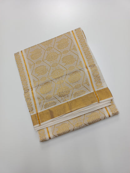 FANCY KERALA COTTON SAREE