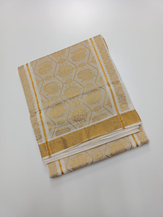 FANCY KERALA COTTON SAREE