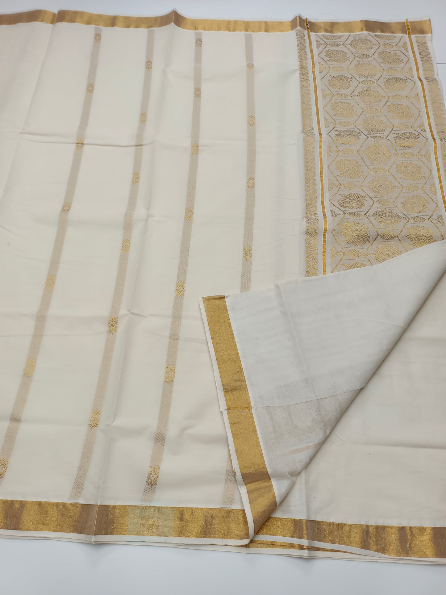 FANCY KERALA COTTON SAREE