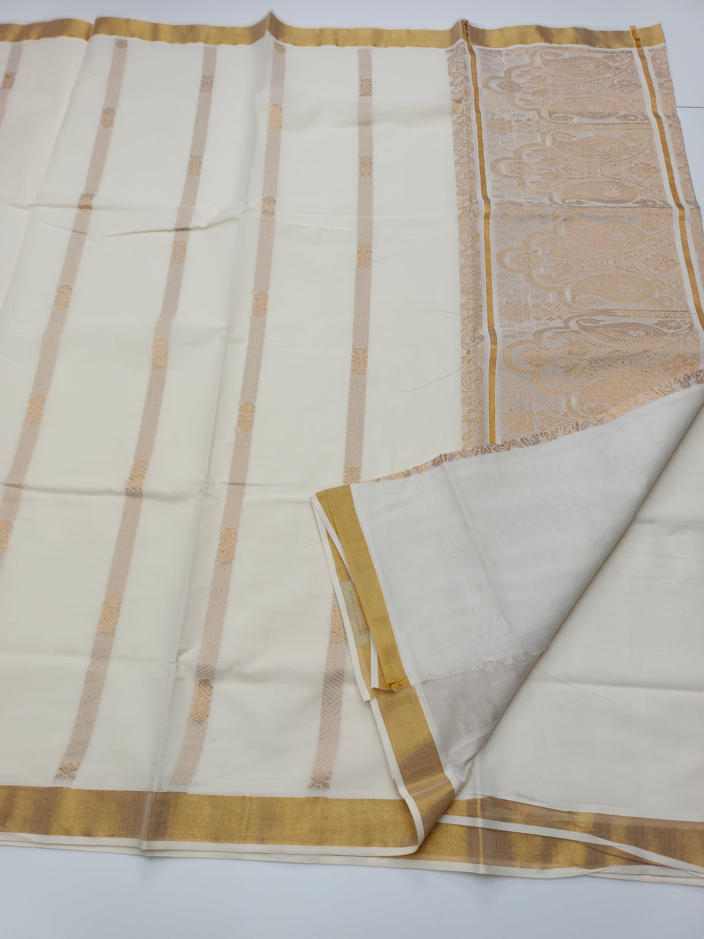 FANCY KERALA COTTON SAREE