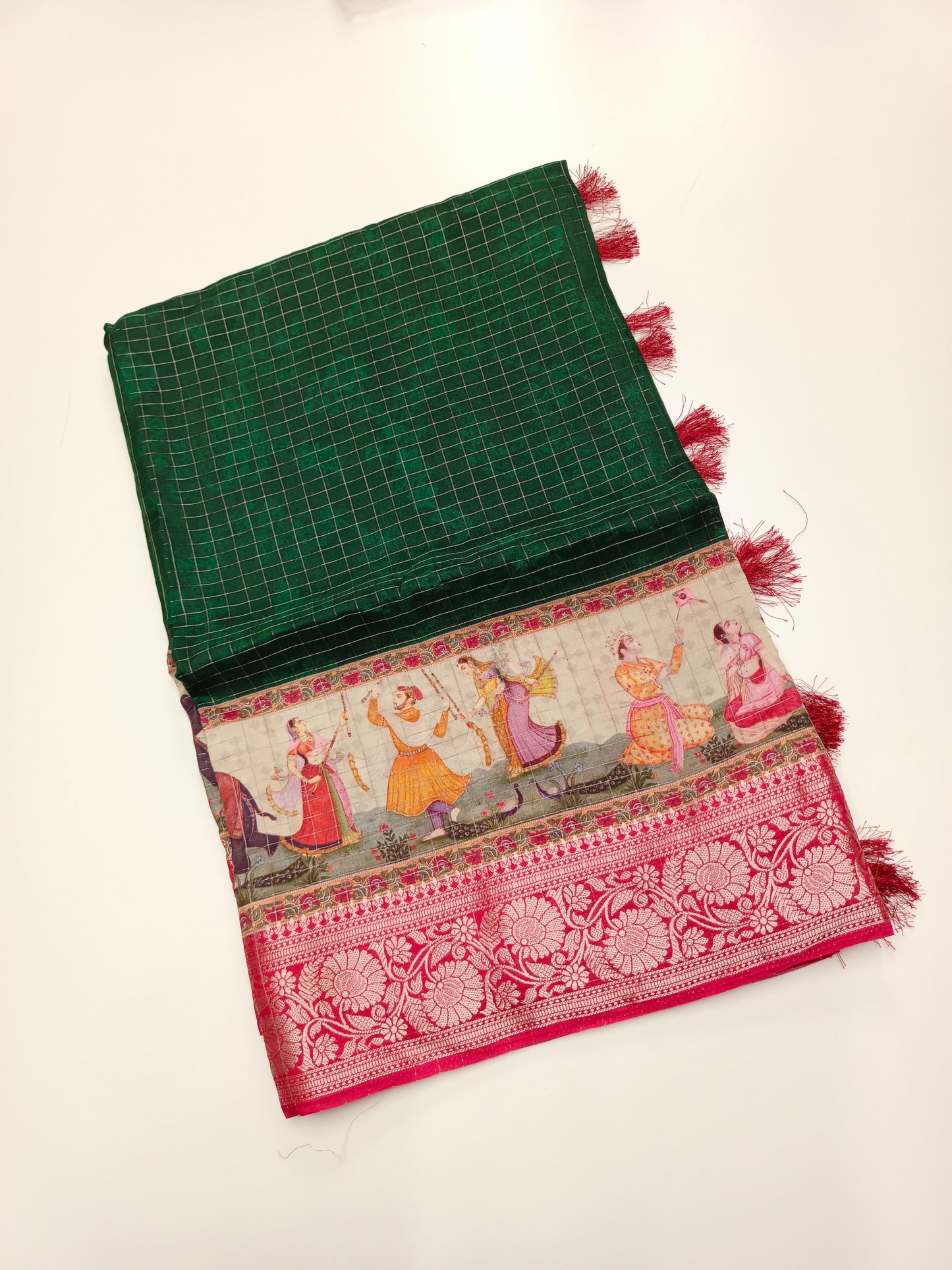 FANCY DOLA SILK  SAREE