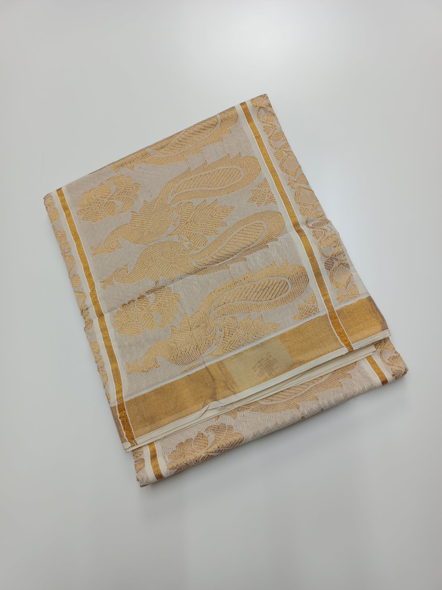 FANCY KERALA COTTON SAREE