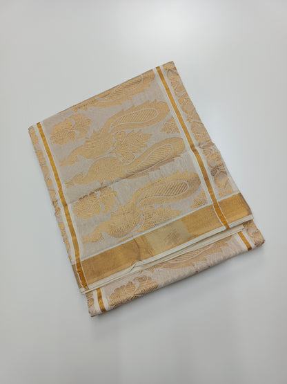 FANCY KERALA COTTON SAREE