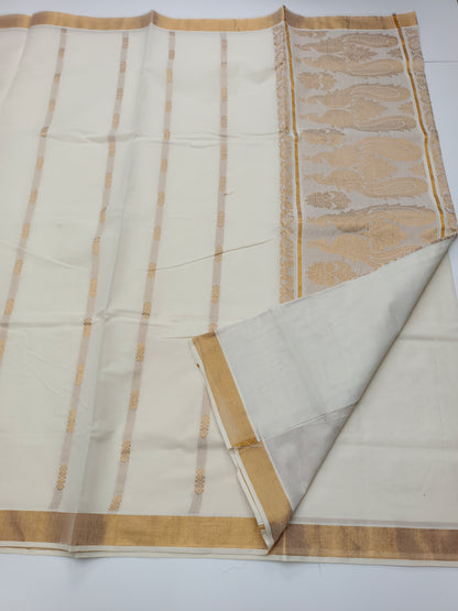 FANCY KERALA COTTON SAREE