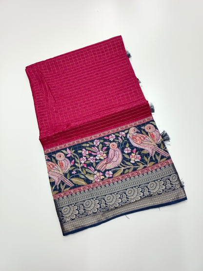 FANCY DOLA SILK  SAREE