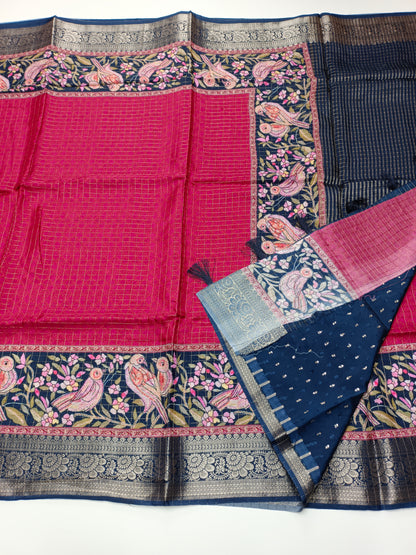FANCY DOLA SILK  SAREE
