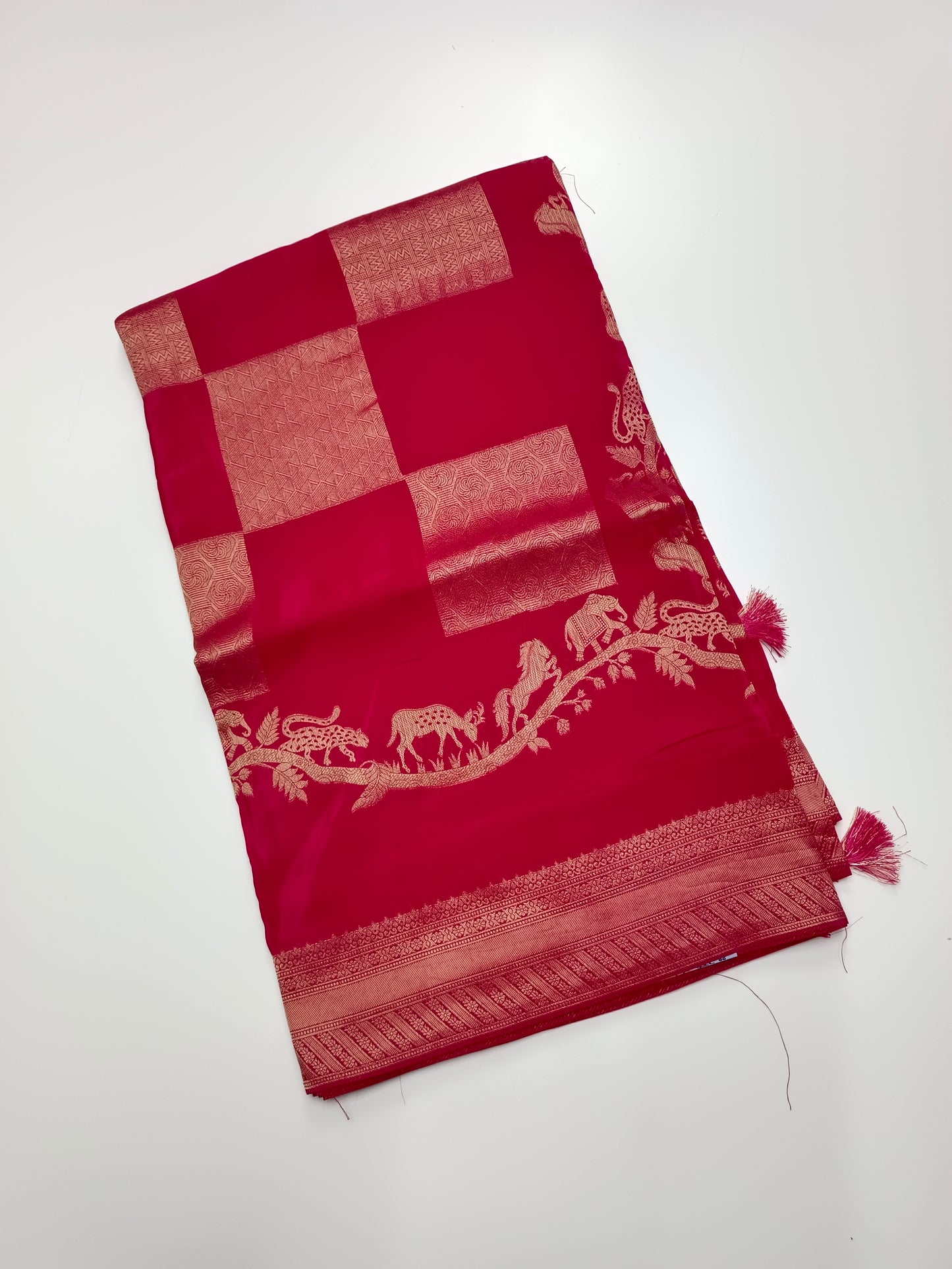 FANCY VISCOSE SILK SAREE