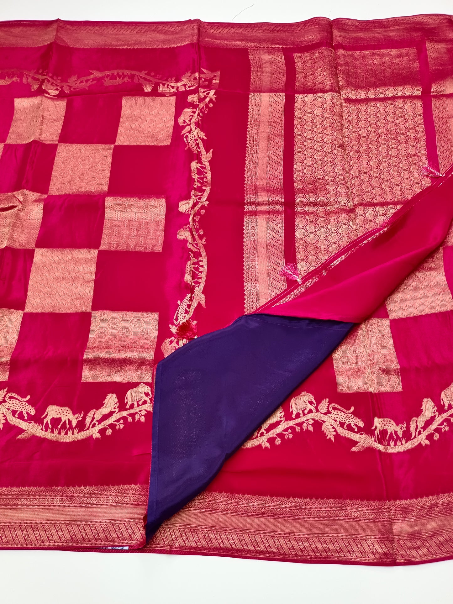 FANCY VISCOSE SILK SAREE