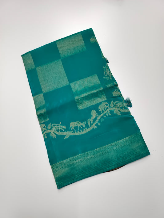 FANCY VISCOSE SILK SAREE