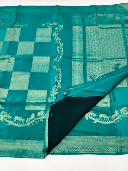 FANCY VISCOSE SILK SAREE
